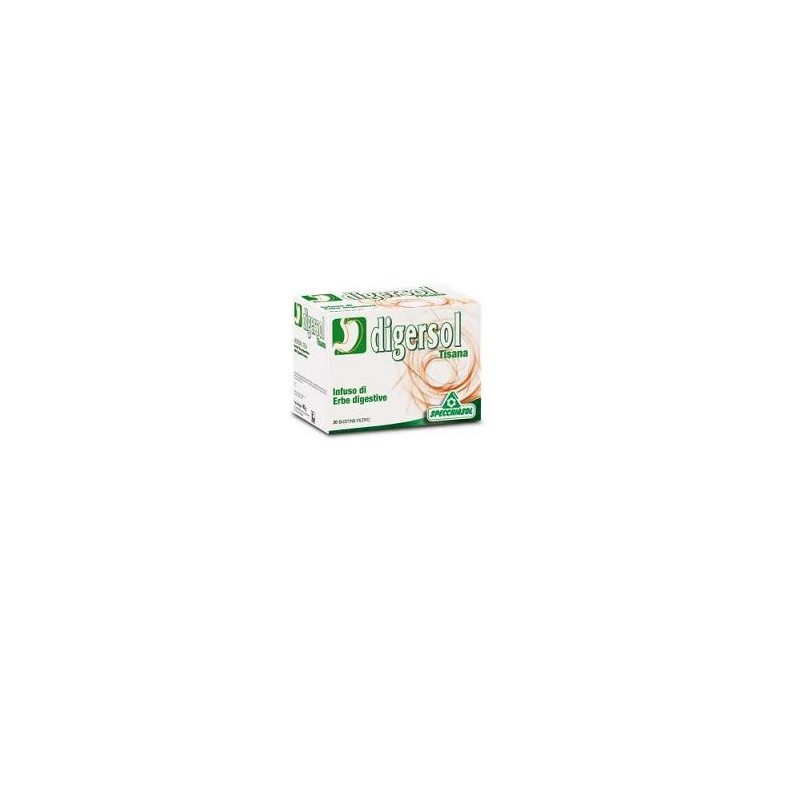 Specchiasol Digersol Tisana 20 Filtri 40 G