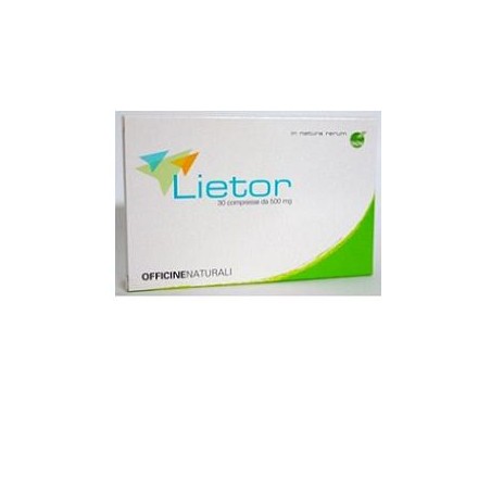 Officine Naturali Lietor 30 Compresse 500 Mg