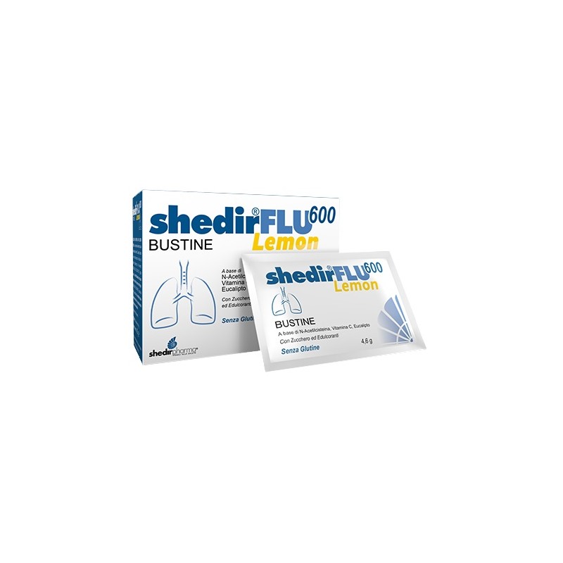 Shedir Pharma Unipersonale Shedirflu 600 Lemon 20 Bustine