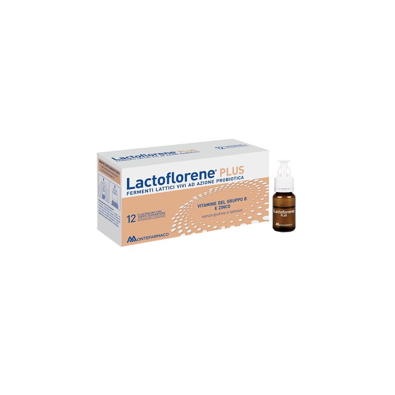 Montefarmaco Otc Lactoflorene Plus 12 Flaconcini 10 Ml