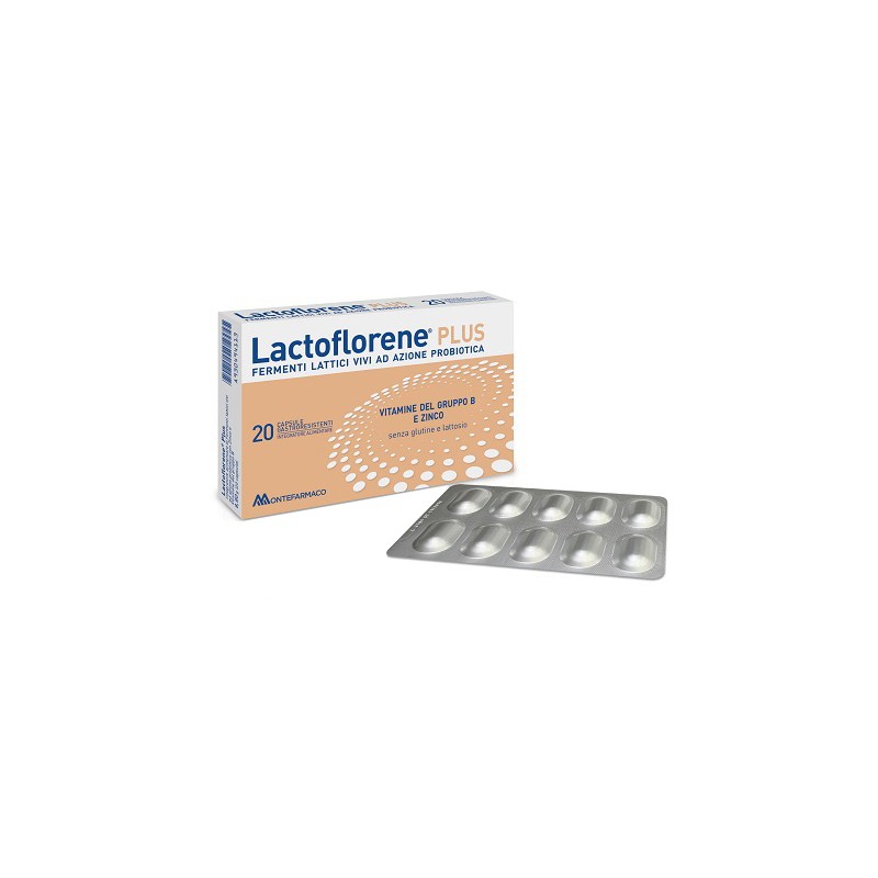 Montefarmaco Otc Lactoflorene Plus 20 Capsule Gastroresistenti