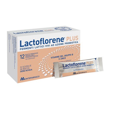 Montefarmaco Otc Lactoflorene Plus 12 Bustine Monodose