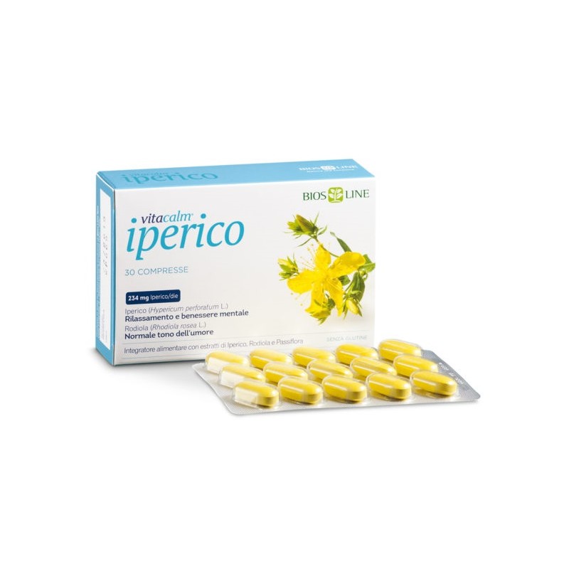 Bios Line Vitacalm Iperico 30 Compresse