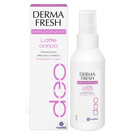 Meda Pharma Derma Fresh Ipersudorazione Latte Corpo Deodorante 100 Ml