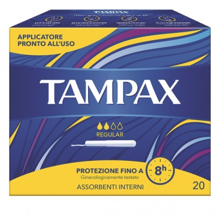 Fater Tampax Blue Box Regular 20 Pezzi