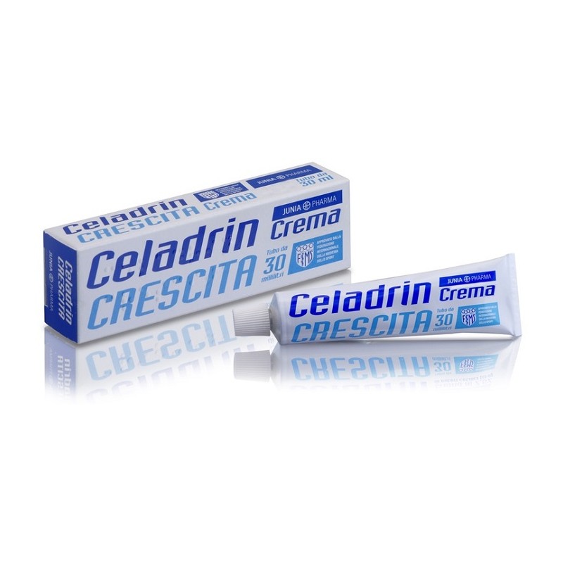 Junia Pharma Celadrin Crescita Crema Per Articolazioni Muscoli E Tendini 30 Ml