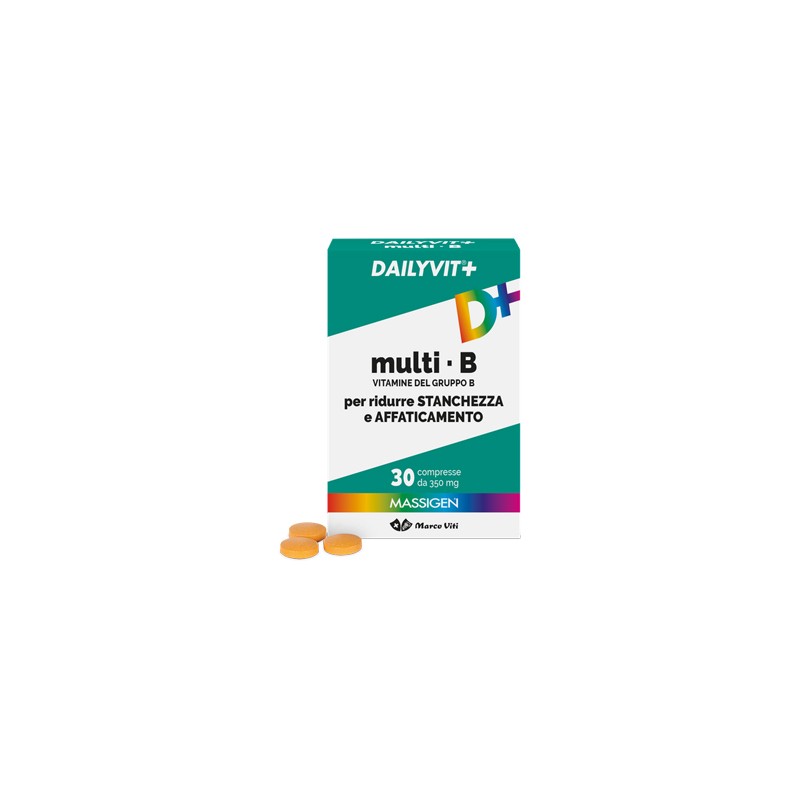 Marco Viti Farmaceutici Dailyvit+ Multi B Vitamine Del Gruppo B 30 Compresse