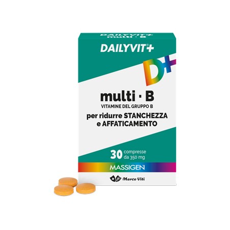 Marco Viti Farmaceutici Dailyvit+ Multi B Vitamine Del Gruppo B 30 Compresse