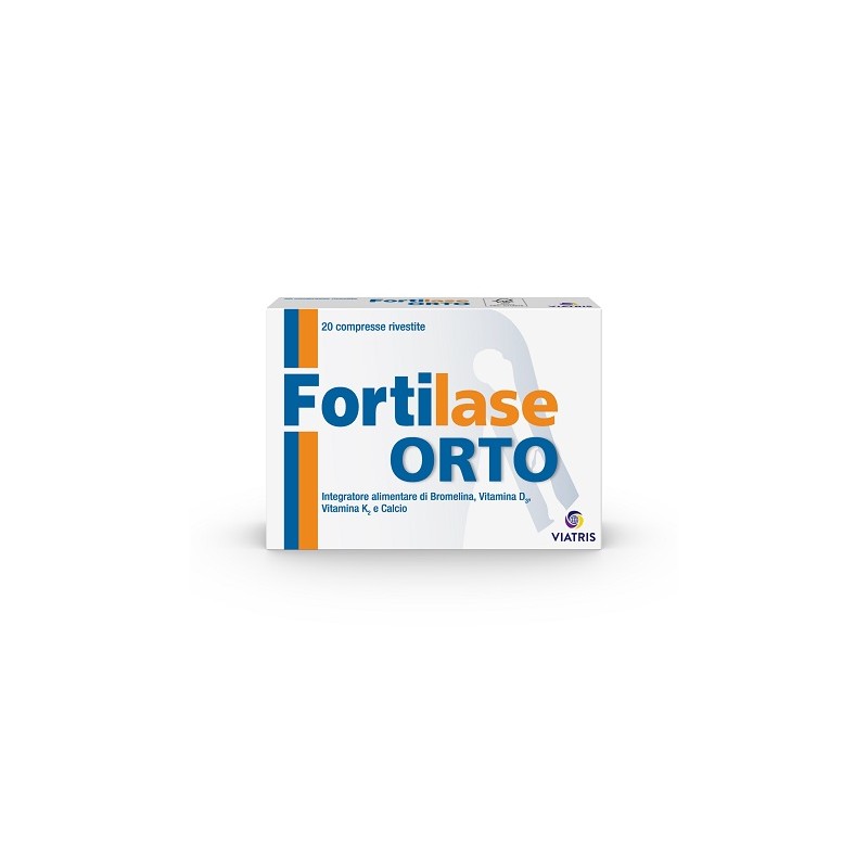 Meda Pharma Fortilase Orto 20 Compresse Rivestite