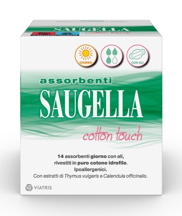 Saugella Cotton Touch Assorbenti Postpartum 10 Pezzi