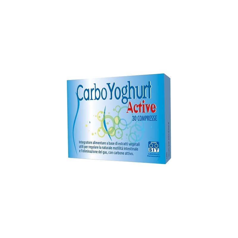 Sit Laboratorio Farmac. Carboyoghurt Active 30 Compresse