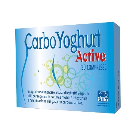 Sit Laboratorio Farmac. Carboyoghurt Active 30 Compresse