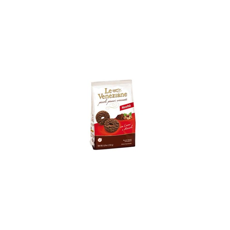 Molino Di Ferro Le Veneziane Biscotti Cacao/nocciola 250 G