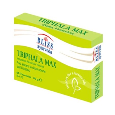 Bliss Ayurveda Italy Triphala Max 60 Compresse