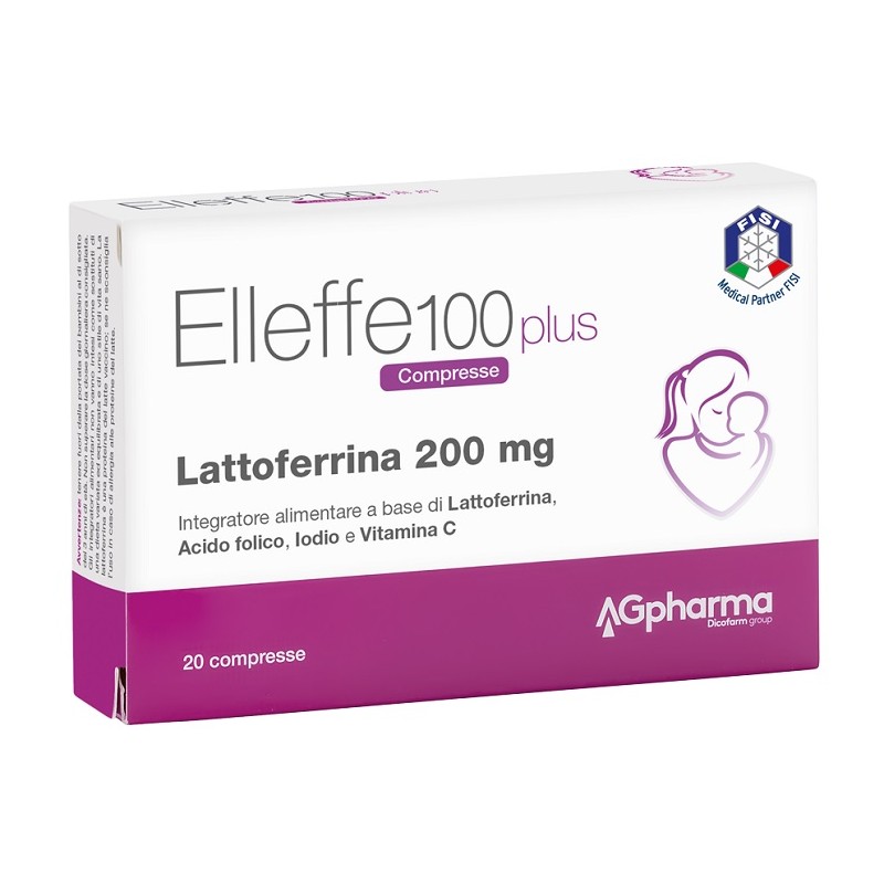 Elleffe 100 Plus Integratore per il folato materno 20 Compresse