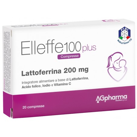 Elleffe 100 Plus Integratore per il folato materno 20 Compresse