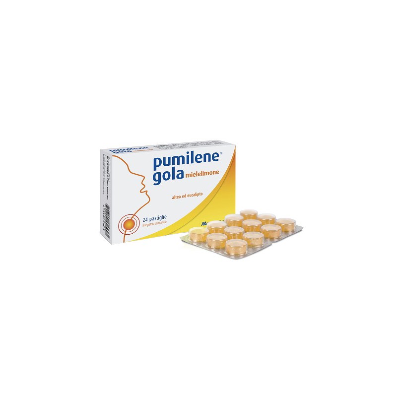 Montefarmaco Otc Pumilene Gola Miele Limone 24 Pastiglie