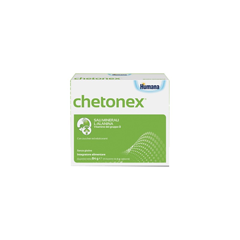 Humana Italia Chetonex 14 Bustine Da 6 Grammi