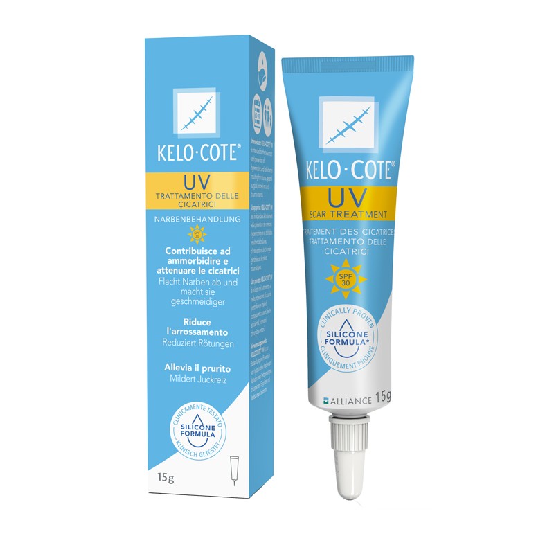 Alliance Pharma Gel Cicatrici Kelo Cote Uv Spf30 15 G