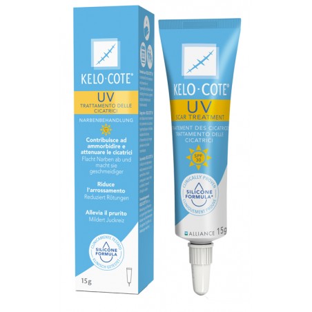 Alliance Pharma Gel Cicatrici Kelo Cote Uv Spf30 15 G