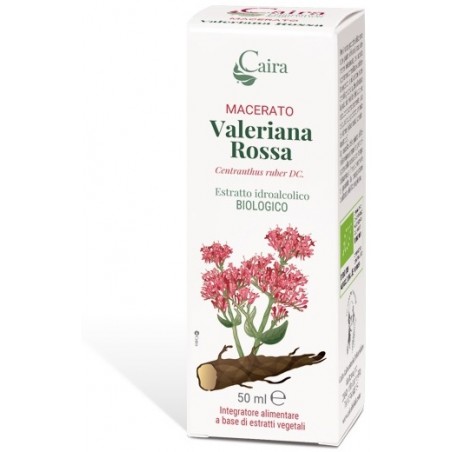 Caira Laboratorio Erboristico Caira Valeriana Rossa Macerato Idroalcolico Bio Gocce 50 Ml