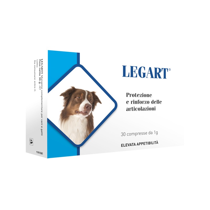 Legart 30 compresse mangimi complementare per cani e gatti