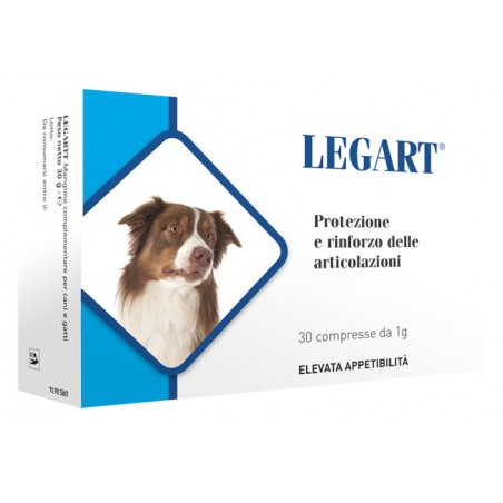 Legart 30 compresse mangimi complementare per cani e gatti