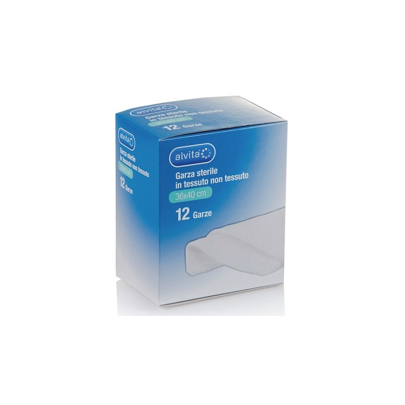 Alliance Healthcare It. Dis. Alvita Garza Sterile In Tessuto Non Tessuto 36x40cm 12 Pezzi