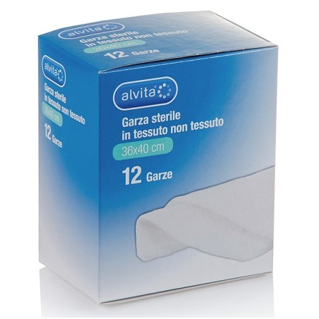 Alliance Healthcare It. Dis. Alvita Garza Sterile In Tessuto Non Tessuto 36x40cm 12 Pezzi