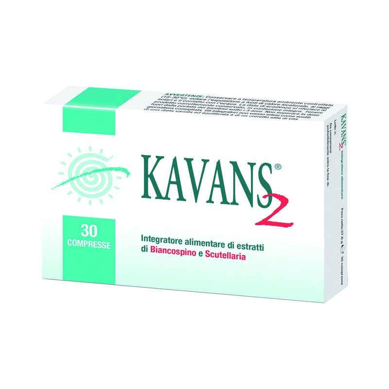 Natural Bradel Kavans 2 30 Compresse