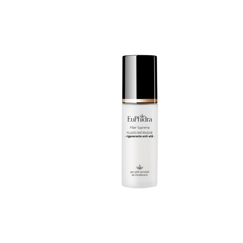 Zeta Farmaceutici Euphidra Filler Suprema Fluido Antirughe Pelli Sensibili Intolleranti Flacone 30 Ml