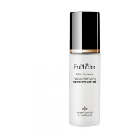 Zeta Farmaceutici Euphidra Filler Suprema Fluido Antirughe Pelli Sensibili Intolleranti Flacone 30 Ml