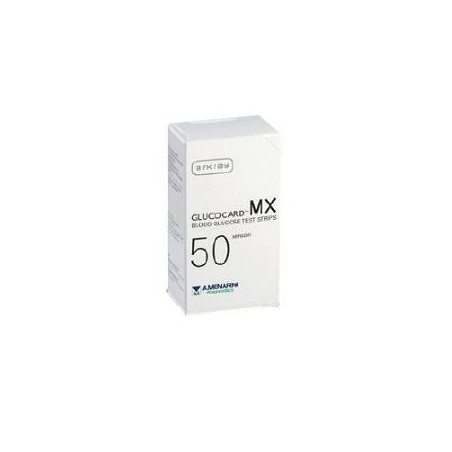 A. Menarini Diagnostics Strisce Misurazione Glicemia Glucocard Mx 50 Pezzi