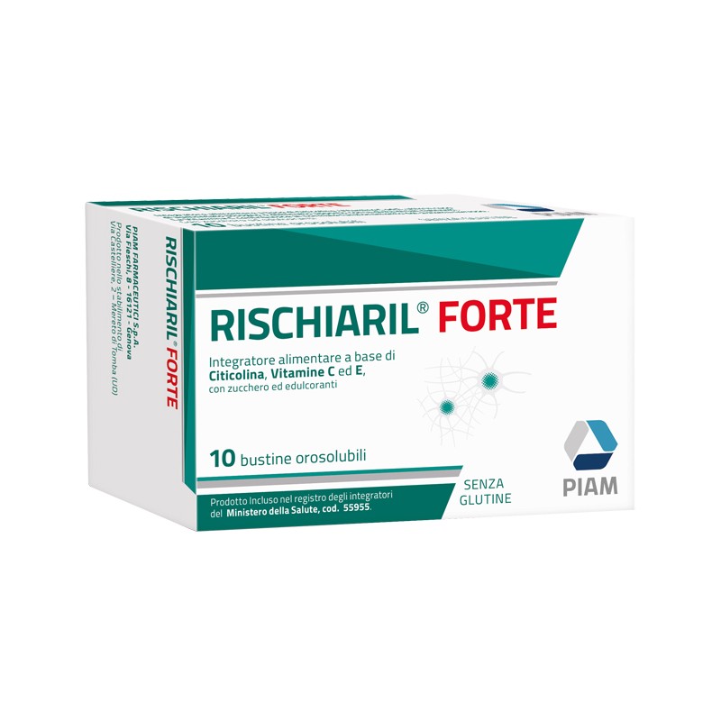 Piam Farmaceutici Rischiaril Forte 10 Bustine