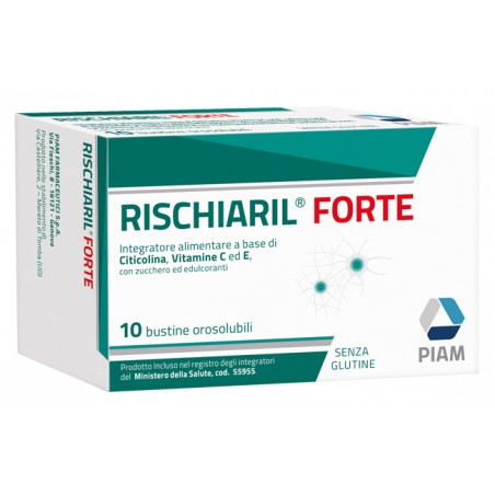 Piam Farmaceutici Rischiaril Forte 10 Bustine