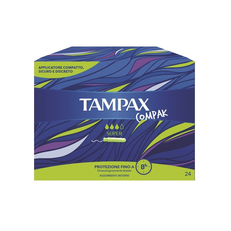 Fater Tampax Compak Super 24 Pezzi