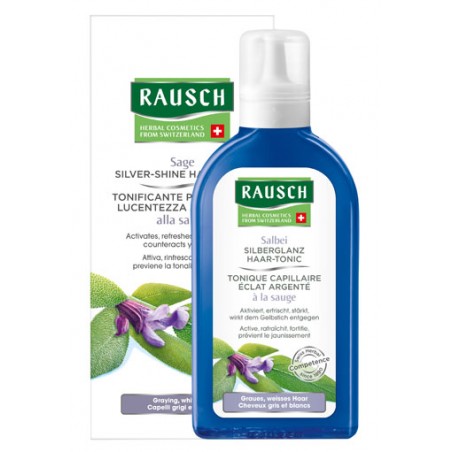 Rausch Ag Kreuzlingen Rausch Tonificante Per Capelli Lucentezza Argentea Alla Salvia 200 Ml