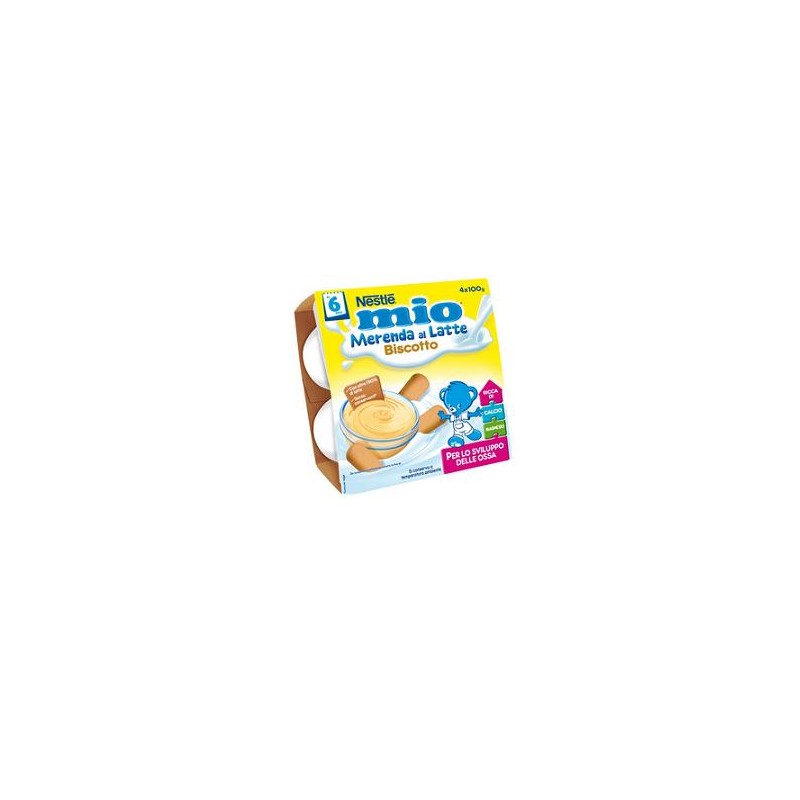 Nestle' Italiana Mio Merenda Biscotto 4 X 100 G