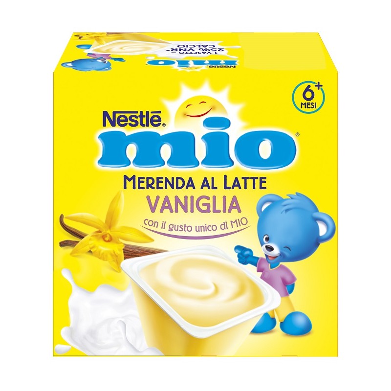 Nestle' Italiana Mio Merenda Vaniglia 4 X 100 G