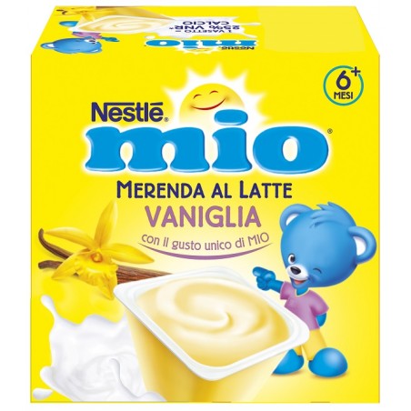 Nestle' Italiana Mio Merenda Vaniglia 4 X 100 G