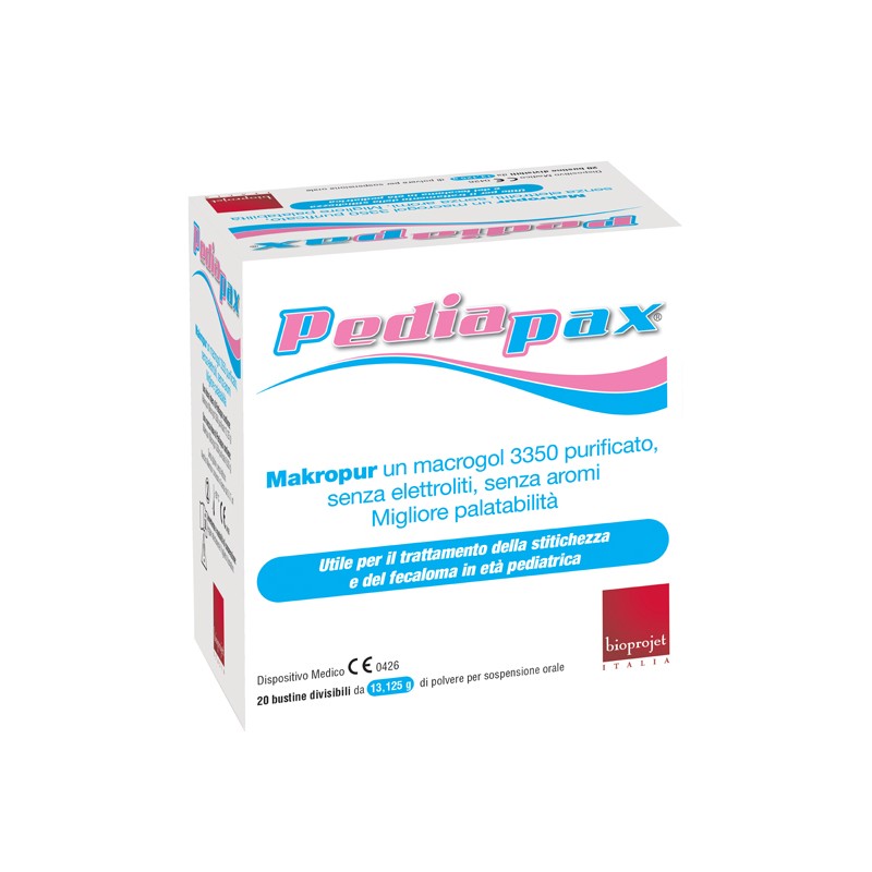 Bioprojet Italia Pediapax Polvere 20 Bustine 13,125 G