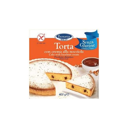 Dino Corsini Bononia Torta Alla Crema Di Nocciola Senza Glutine 400 G