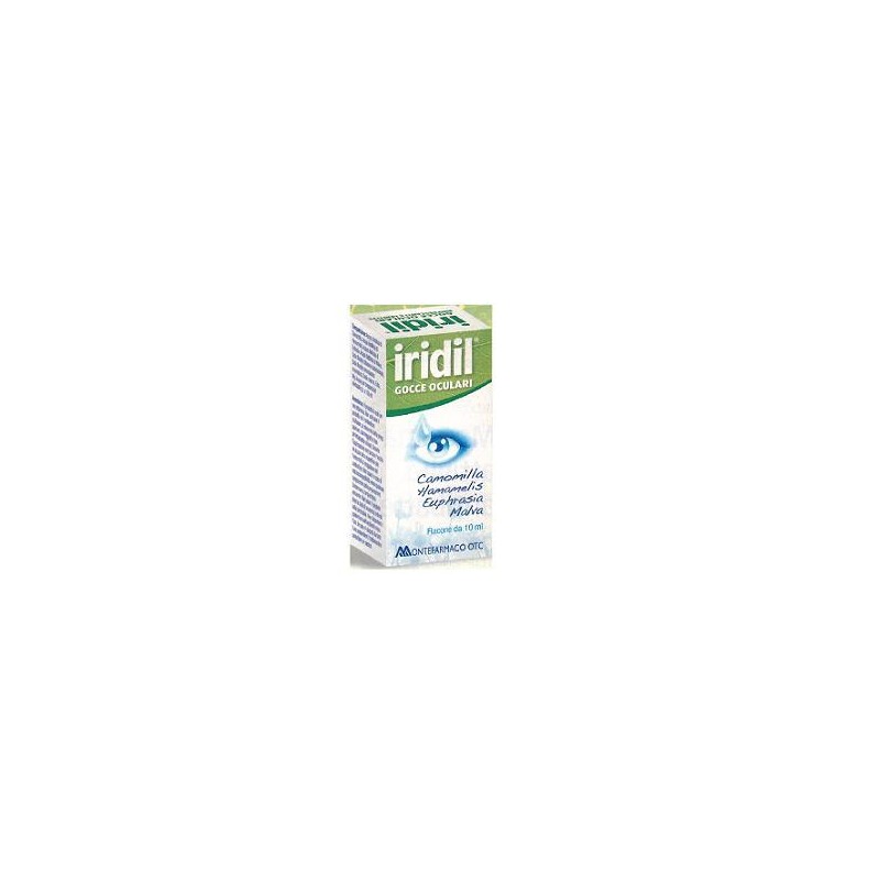 flaconcino 10 ml iridil gocce oculari montefarmaco