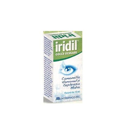 flaconcino 10 ml iridil gocce oculari montefarmaco