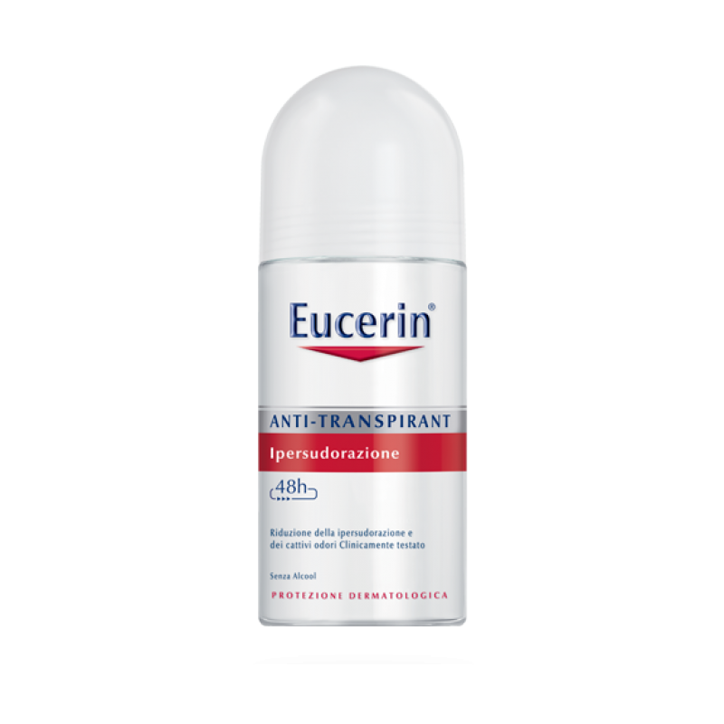 roll-on antitraspirante eucerin in vetro 50 ml