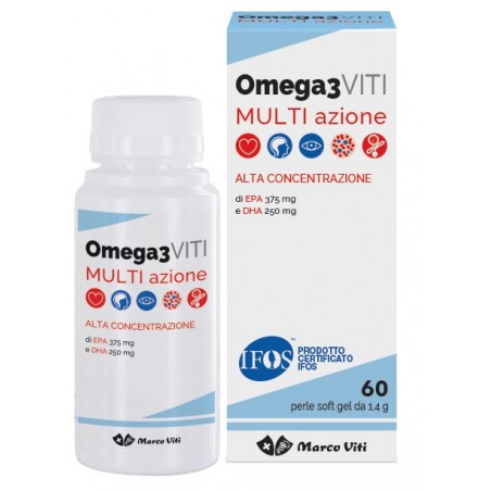 Marco Viti Farmaceutici Omega3 Viti Multiazione 60 Perle