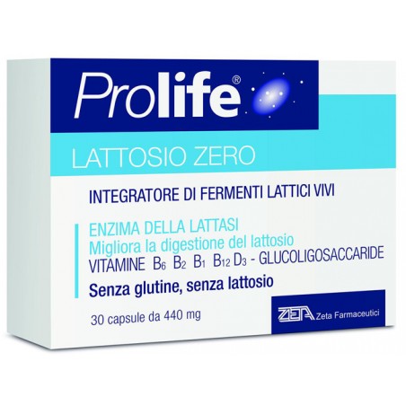 Zeta Farmaceutici Prolife Lattosio Zero 30 Capsule