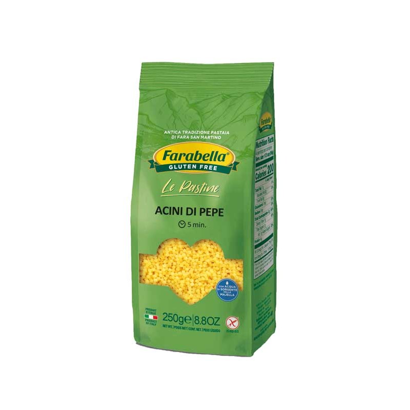 Bioalimenta Farabella Acini Pepe 250