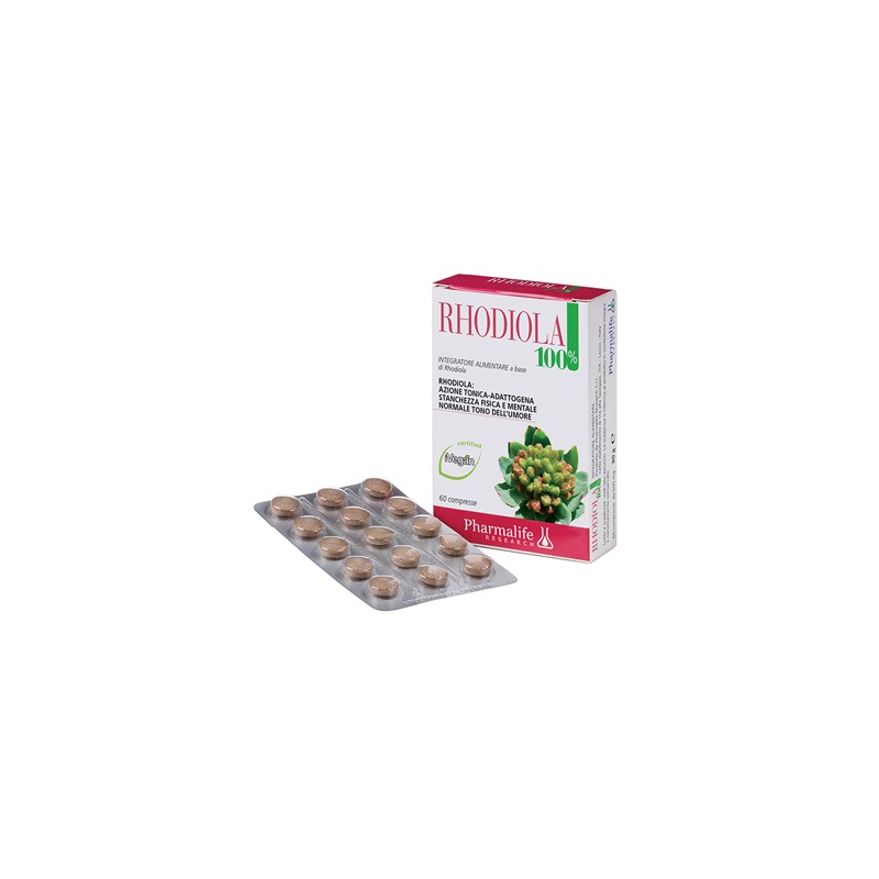 Pharmalife Research Rhodiola 100% 60 Compresse