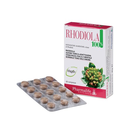 Pharmalife Research Rhodiola 100% 60 Compresse